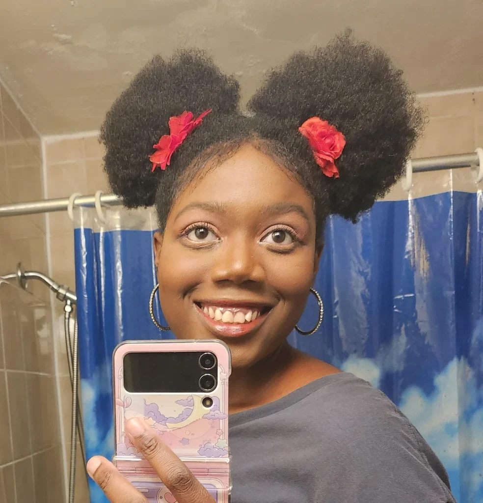 Afro Puff with Headband