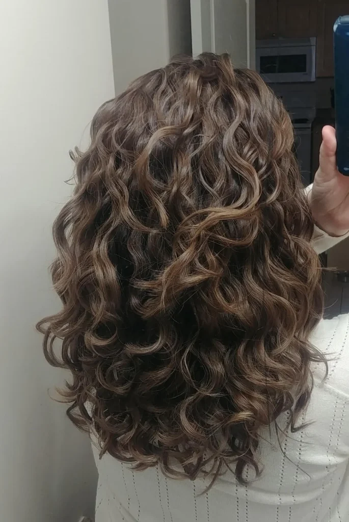 Tapered Curly Cut